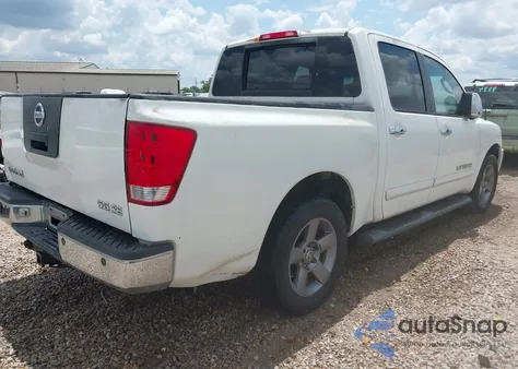 2005 Nissan Titan Se из США, поврежденный, VIN 1N6BA07A55N537166